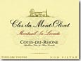 Etiquette Clos Mont Olivet - Vieilles Vignes