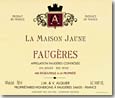 Etiquette J.M. Alquier - La Maison Jaune