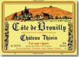 Etiquette Château Thivin - Les 7 Vignes