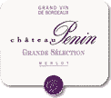 Etiquette Château Penin - Grande Sélection