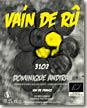 Etiquette Dominique Andiran - Vain de Rû