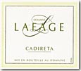 Etiquette Domaine Lafage - Cadireta