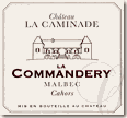 Etiquette Château La Caminade - La Commandery