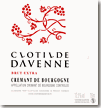 Etiquette Clotilde Davenne - Crémant