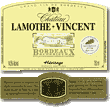 Etiquette Château Lamothe-Vincent - Héritage