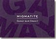 Etiquette Gilles Bonnefoy - Migmatite Gamay Sur Granit