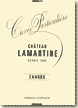 Etiquette Château Lamartine - Cuvée Particulière