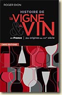 Couverture Histoire de la vigne et du vin en France de Roger Dion