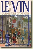 Couverture Le vin : Guide des citations de Paul Guilbert