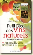 Couverture Petit dico des vins naturels de Jean-Charles Botte
