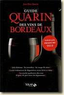 Couverture Guide Quarin des vins de Bordeaux de Jean-Marc Quarin
