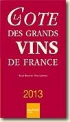 Couverture La cote des grands vins de France de 