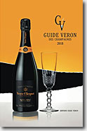Couverture Guide VERON des Champagnes 2018 de Michel VERON