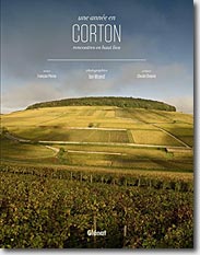 Couverture Une année en Corton de Jon Wyand et François Perroy