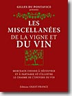 Couverture Les Miscellanées de la vigne et du vin de Gilles du Pontavice